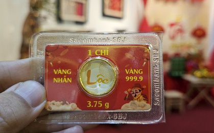 Sáng 11-3, giá vàng miếng SJC, vàng nhẫn tăng lên cao nhất trong 1 tuần qua