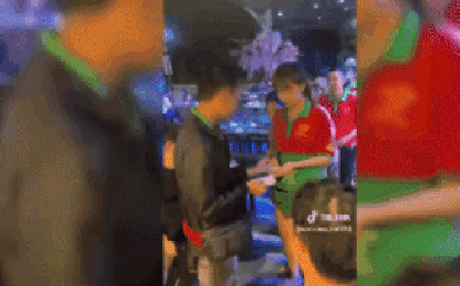 Xôn xao clip nhân viên quán nhậu trúng độc đắc 18 tỉ đồng, tặng tiền cho nhiều người