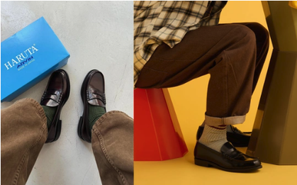Haruta Loafers: Mẫu giày học sinh trăm năm tuổi của Nhật khiến nam giới bỏ bê tất cả sneakers