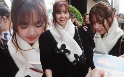 Fan Việt chụp được Lisa trên đường về, nhan sắc ở khoảng cách 2 gang tay là thế này ư?