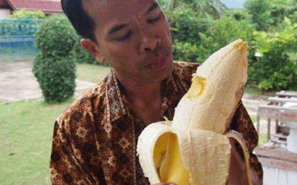 Giống chuối "khổng lồ" kỳ lạ nhất thế giới, cây cao gần bằng tòa nhà 8 tầng, ăn một quả no cả ngày