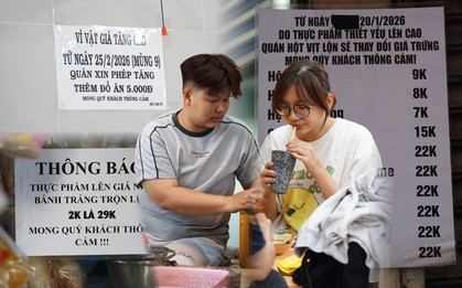 Sau 3 năm giữ giá, quán quen dán bảng tăng 2.000: "Thà thẳng thắn dán bảng để khách biết trước còn hơn tăng âm thầm"