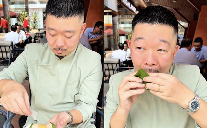 Khách Nhật thử món bánh chỉ từ 10.000 đồng của Việt Nam, ăn xong liền... chỉ tay vào nách