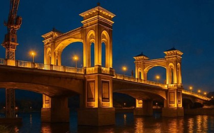 Cây cầu trong tuyến đường nghìn tỷ vừa hoàn thành sau 3 năm: Nối 2 phường, ngay gần Hà Nội