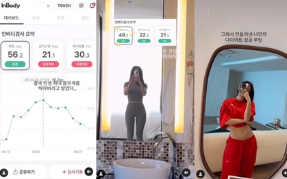 Mỹ nhân Hàn siêu gầy vẫn không ngừng giảm cân, một lời khuyên thẳng thắn khiến fan nghe mà yên lòng