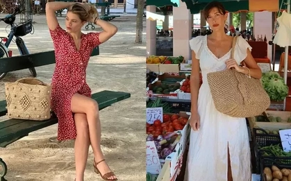 Bộ sưu tập váy mùa hè của phụ nữ Pháp: Toàn kiểu rất nổi bật, tươi trẻ nhưng vẫn sang trọng
