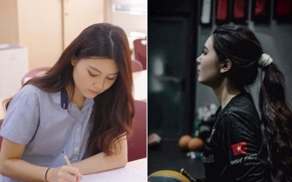 “Nữ thần bóng rổ” Việt Nam bắn tiếng Anh nghe đã tai, học trường quốc tế từ 3 tuổi có khác!