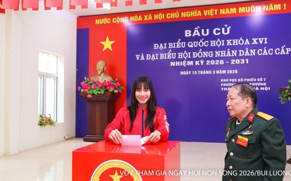 Huấn luyện viên, vận động viên Việt Nam hân hoan, tự hào đi bầu cử