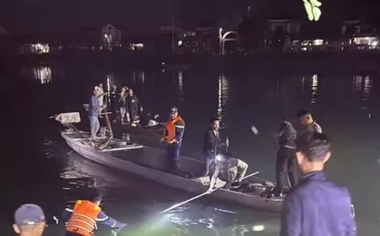 Nam sinh lớp 9 trượt chân đuối nước khi qua đập tràn trong đêm