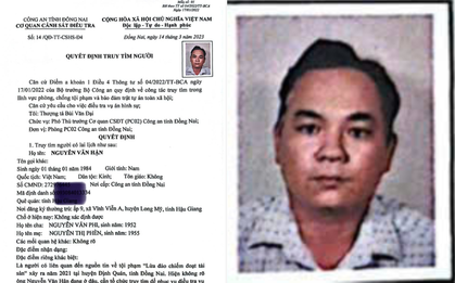 Truy tìm Nguyễn Văn Hận sinh năm 1984