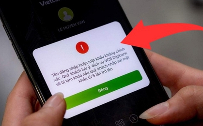 Vietcombank cảnh báo: Không sử dụng dãy số sau để làm mật khẩu, rất nhiều người đang mắc lỗi này!