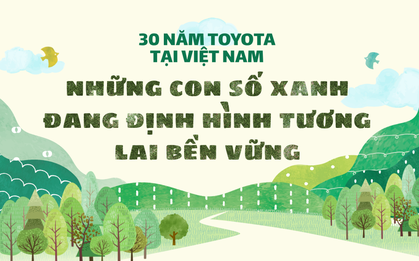 30 năm Toyota tại Việt Nam: Những con số xanh đang định hình tương lai bền vững