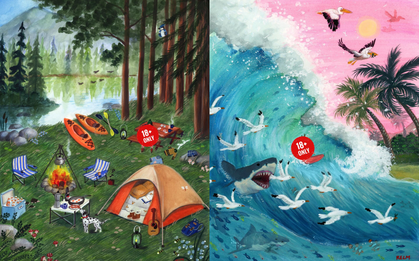 Trend nguy hiểm: Lan truyền bộ tranh 18+ biến tướng từ câu hỏi chữa lành "Em muốn sống cuộc sống thế nào?”