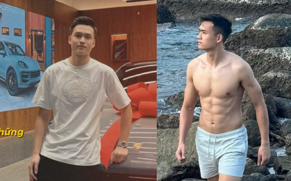 Bùi Hoàng Việt Anh: Trai đẹp 8 múi ĐT Việt Nam visual sáng bừng, 27 tuổi sở hữu nhà đẹp xe sang, kinh doanh giỏi