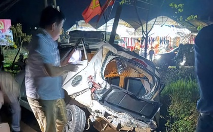 Xe tải tông liên tiếp 3 ô tô trên quốc lộ 29 tại Đắk Lắk, 1 người đi bộ tử vong