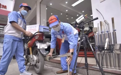 Xe máy loại nào phải kiểm định khí thải từ ngày 1/7?