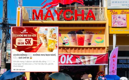 Quảng cáo trà sữa trên Zalo nhưng chơi chữ phản cảm, MayCha nói gì?