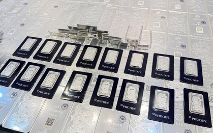 Sáng 19/3: Bạc thế giới giảm sốc, giá bạc trong nước về mức thấp nhất 1 tháng qua