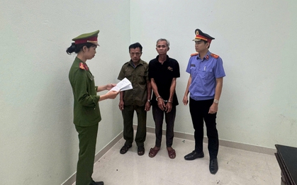 Thi hành lệnh bắt tạm giam cụ ông Nguyễn Hữu Mỹ SN 1968