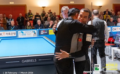 Đẳng cấp Trần Quyết Chiến ngược dòng ngoạn mục, billiards Việt Nam vô địch thế giới