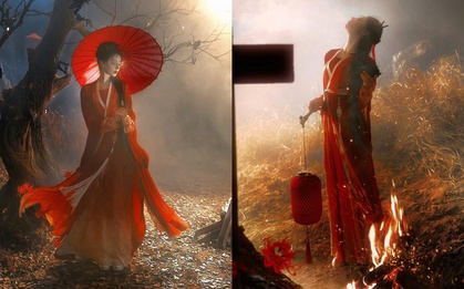 Mỹ nhân hồng y đẹp vô địch Trung Quốc hiện tại: Nhan sắc tà mị cuốn ơi là cuốn, trời sinh để bỏ bùa thiên hạ