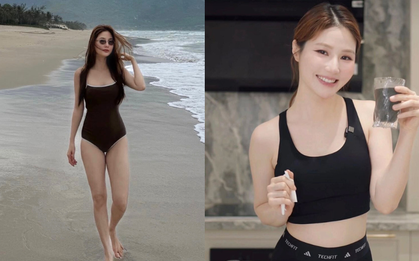 Người đẹp 9X lấy lại dáng nhờ uống một thứ vào buổi sáng, còn quyết tâm giảm thêm 12kg