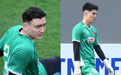 Trung Kiên đọ visual với Văn Lâm: Đúng chuẩn tuyển Việt Nam, cứ thủ môn là đẹp trai