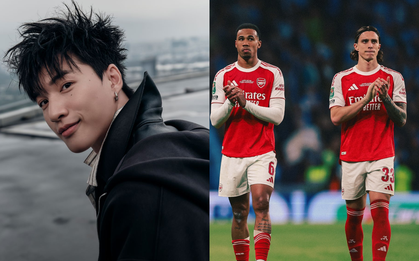 HIEUTHUHAI "cay" không ngủ được vì Arsenal gục ngã trước Man City ở Cúp Liên đoàn Anh