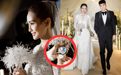 Ảnh nét căng khép lại đám cưới Đức Huy - MC Mù Tạt, cô dâu đẹp đỉnh, xúc động nhất là quà tưởng nhớ người cha đã mất