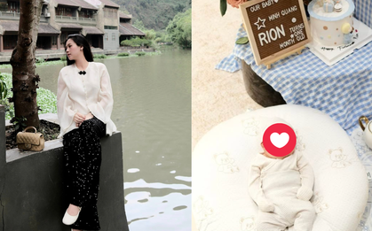 Thành Chung gây "ngỡ ngàng" khi công khai con trai thứ 2, nàng WAG Ngô Tố Uyên "lột xác" thần tốc sau sinh mới choáng