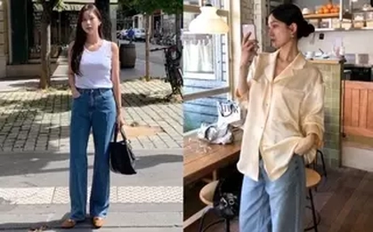 Quần jeans là item mặc càng đơn giản càng đẹp, 5 công thức sau chứng minh điều đó