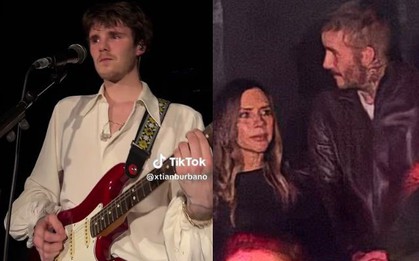 Cậu út nhà Beckham long lanh nước mắt khi hát bài chỉ trích anh cả Brooklyn làm tan nát trái tim mẹ - Victoria