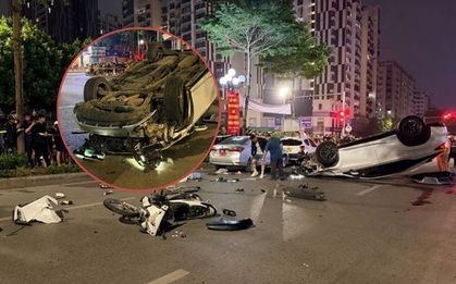 Vụ xe "điên" tông liên hoàn tại Hà Nội: Kết quả kiểm tra nồng độ cồn của tài xế