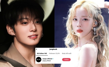 Jungkook (BTS) không để ai bị bỏ lại: "Vì em iu Winter mà phải follow cả thế giới!"