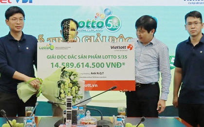 Người đàn ông trúng Vietlott hơn 14 tỷ đồng nhờ chọn số theo “mẹo” của các tỷ phú