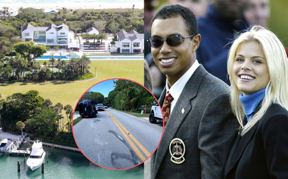 Huyền thoại golf Tiger Woods trước khi bị bắt: Sống xa hoa trong dinh thự 41 triệu bảng Anh nhưng bê bối tình ái rúng động