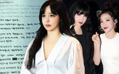 Chấn động: Park Bom viết thư tay tố cáo đồng đội dùng chất cấm, ra tối hậu thư cực căng cho CL - Yang Hyun Suk