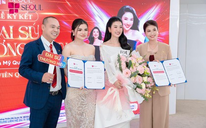 Chủ tịch Thái Phan Thanh Bình cùng TGĐ Huỳnh Như Lam công bố đại sứ thương hiệu Seoul Center 2026