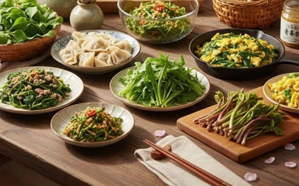 Nấu các món ăn với 3 loại rau giúp làm dịu hỏa khí gan, kích thích chức năng tỳ vị, bổ sung vitamin... cho cơ thể