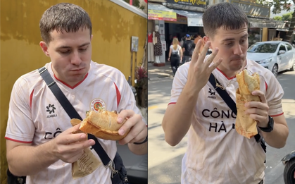 Không ngờ tới điều mà khách Tây này làm với bánh mì Việt