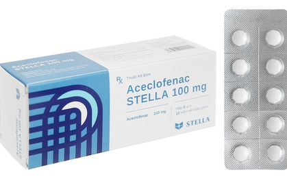 Khẩn: Bộ Y tế thu hồi toàn quốc giảm đau xương khớp Aceclofenac STELLA