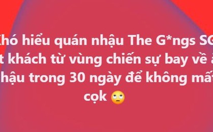 Khách ở Dubai xin hủy cọc vì chiến sự, quán nhậu TP HCM phản hồi gây tranh cãi