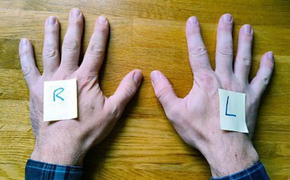 Tại sao nhiều người thông minh vẫn không phân biệt được trái phải?