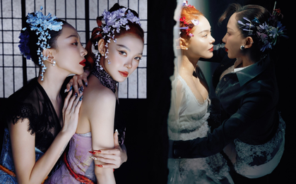 Ảnh nóng 1000 độ của 2 visual "đỉnh lưu" Minh Hằng và Tóc Tiên: Phụ nữ U40 nét quá!