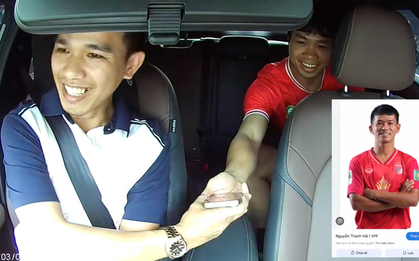 Công Phượng khiến anh tài xế taxi vừa mừng vừa hoang mang