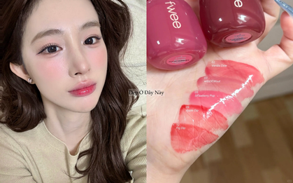 5 thỏi son bóng màu đẹp, lên môi ai cũng xinh mà không cần trang điểm cầu kỳ