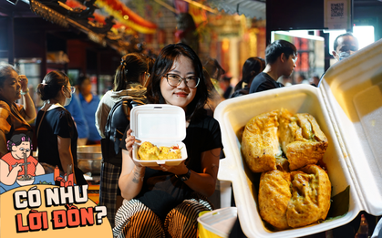 Chờ chực 20 phút săn miếng tàu hũ may mắn giá 30k, mỗi năm chỉ bán một ngày ở TP.HCM