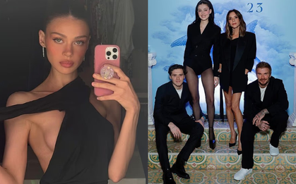 Nàng dâu xuất thân nhà tỷ phú phản ứng lạnh lùng khi bị hỏi về drama với bố mẹ chồng - David Beckham và Victoria