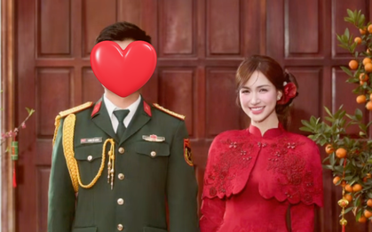 Hòa Minzy công khai ra mắt bạn trai mặc quân phục, đã được gia đình đồng ý