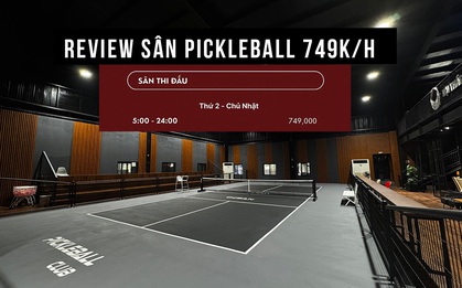 Có gì ở sân Pickleball giá 749k/giờ tại Hà Nội?